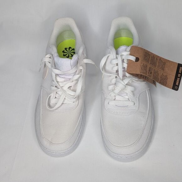 Nike Court Vision Low Next Nature Women's Shoes Sneakers White Low - Picture 2 of 6